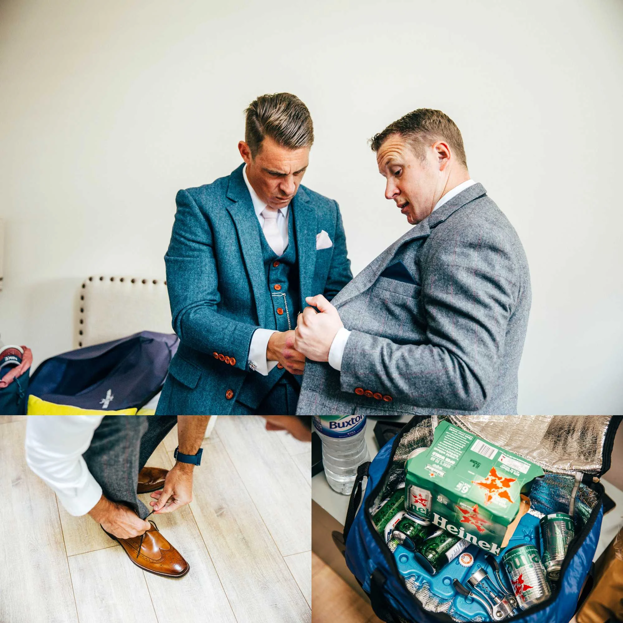 Modern Rustic, Romantic Autumn Wedding at Gaynes Park, Essex. Bride wears Maggie Sottero. Essex Documentary Wedding Photographer.
