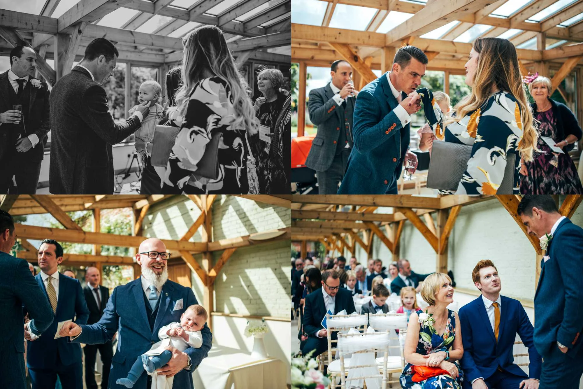 Modern Rustic, Romantic Autumn Wedding at Gaynes Park, Essex. Bride wears Maggie Sottero. Essex Documentary Wedding Photographer.