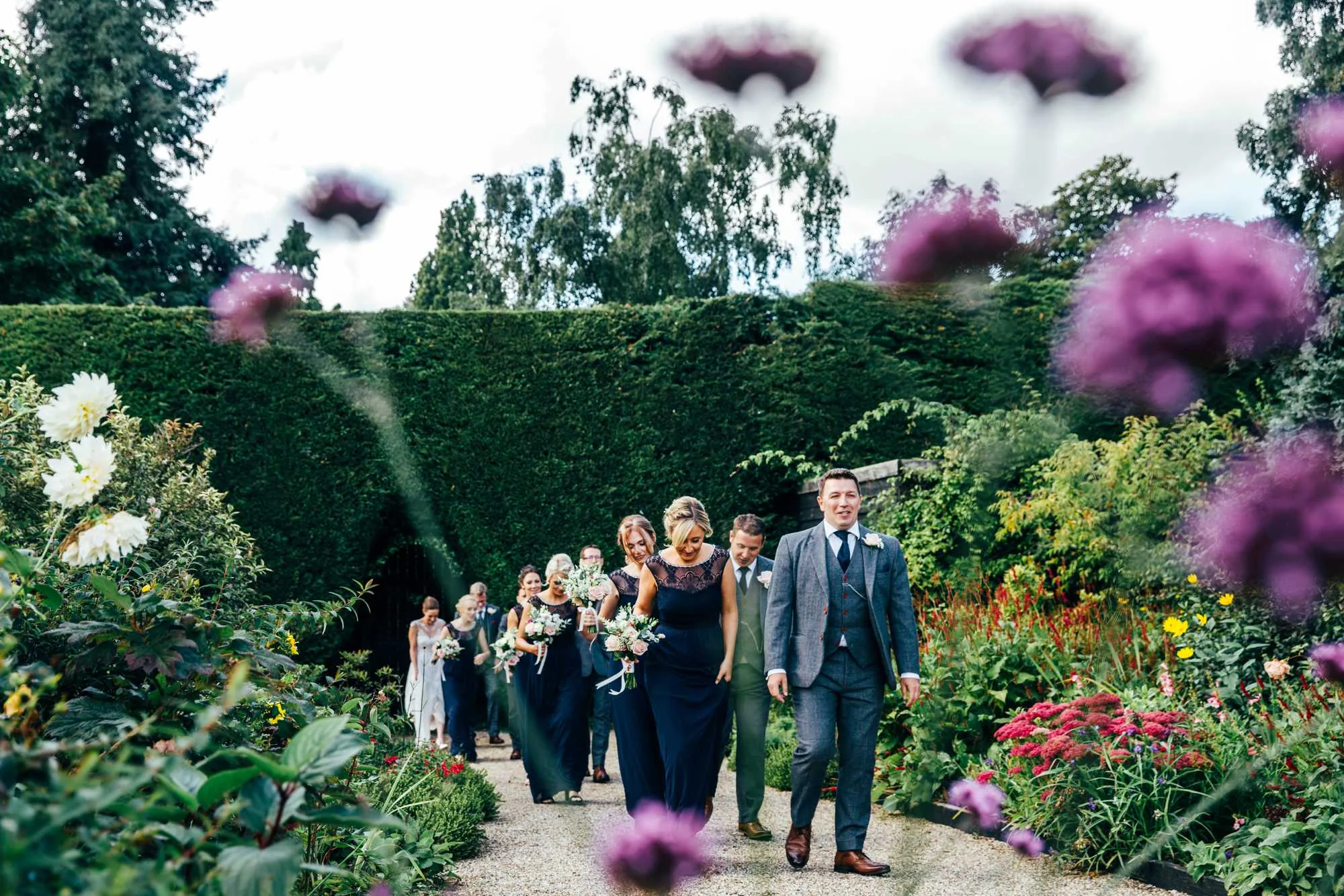 Modern Rustic, Romantic Autumn Wedding at Gaynes Park, Essex. Bride wears Maggie Sottero. Essex Documentary Wedding Photographer.