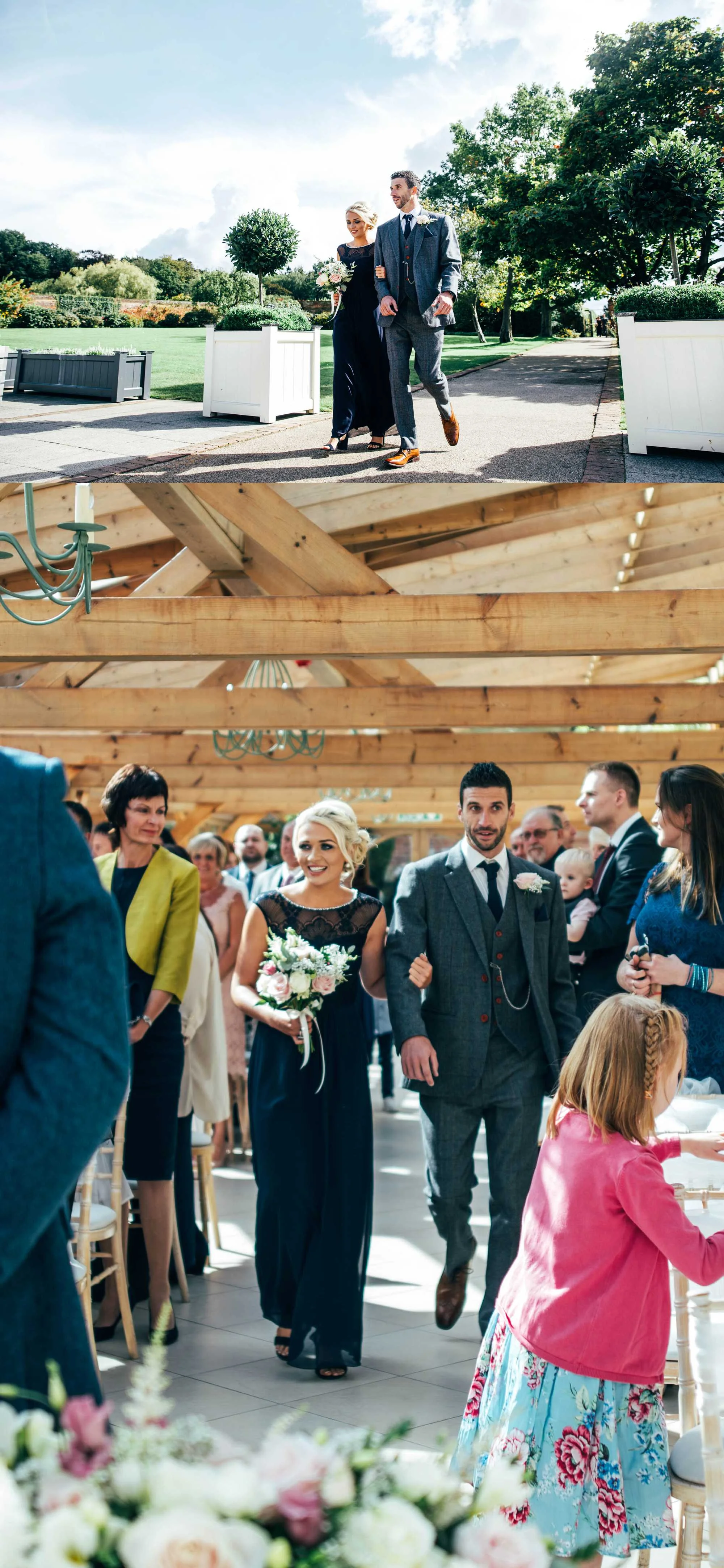 Modern Rustic, Romantic Autumn Wedding at Gaynes Park, Essex. Bride wears Maggie Sottero. Essex Documentary Wedding Photographer.