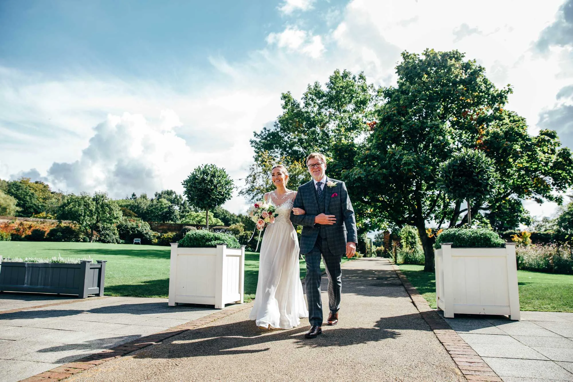 Modern Rustic, Romantic Autumn Wedding at Gaynes Park, Essex. Bride wears Maggie Sottero. Essex Documentary Wedding Photographer.