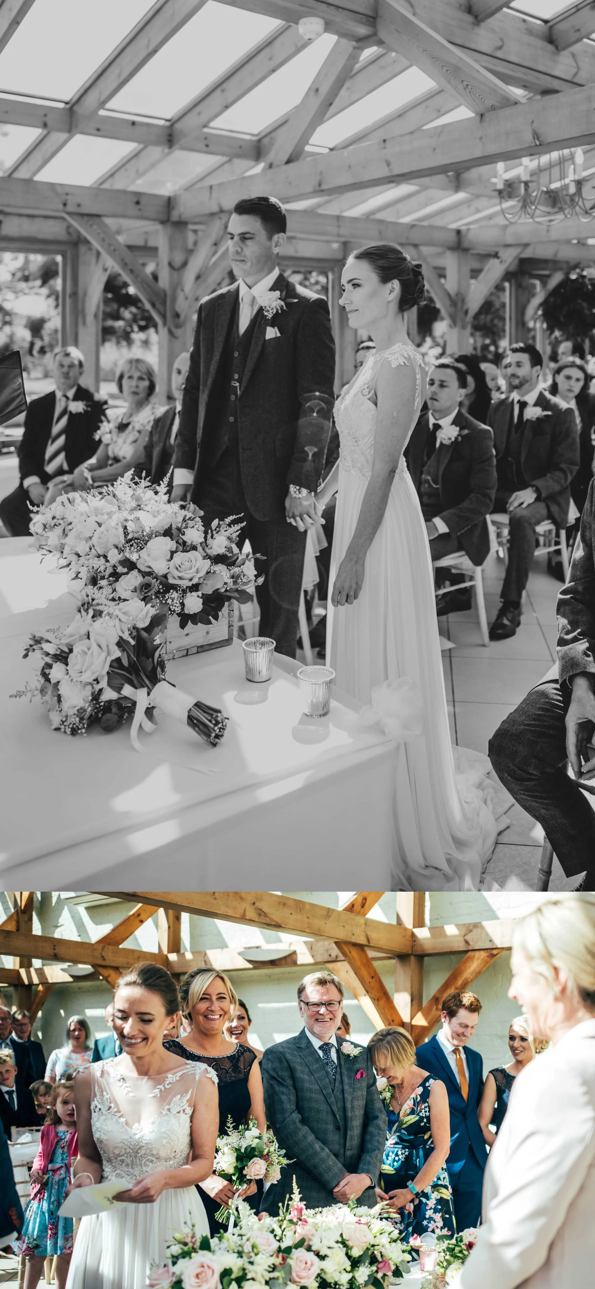 Modern Rustic, Romantic Autumn Wedding at Gaynes Park, Essex. Bride wears Maggie Sottero. Essex Documentary Wedding Photographer.
