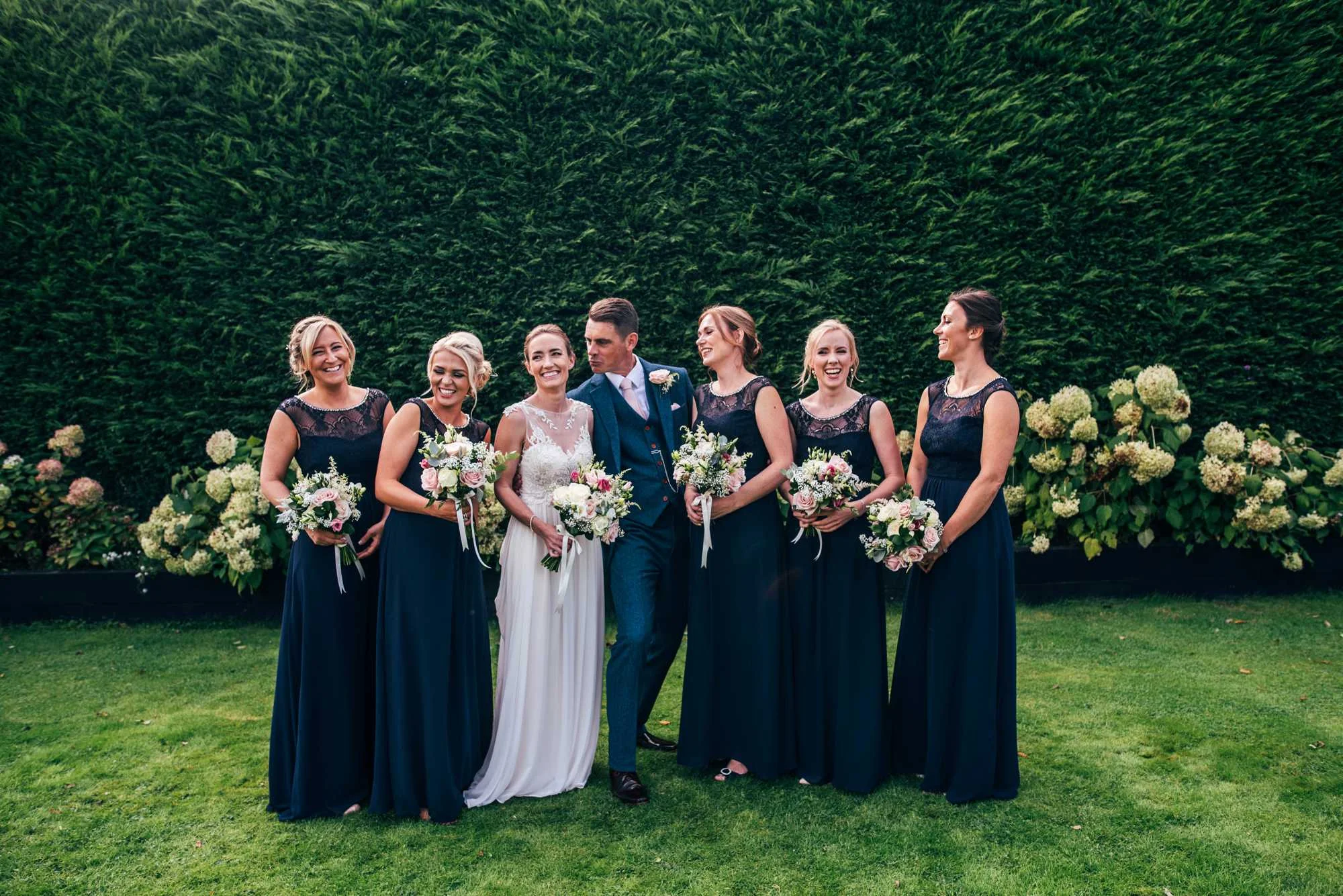 Modern Rustic, Romantic Autumn Wedding at Gaynes Park, Essex. Bride wears Maggie Sottero. Essex Documentary Wedding Photographer.www.threeflowersphotography.co.uk