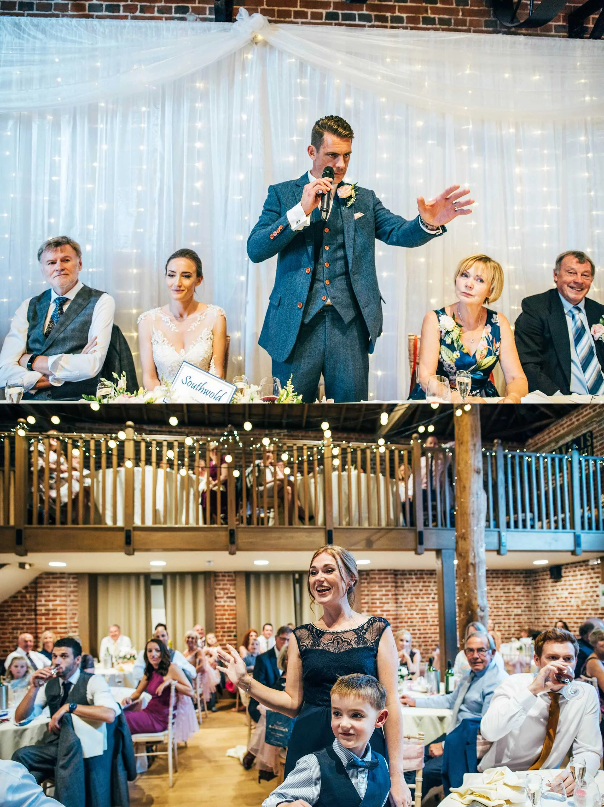 Modern Rustic, Romantic Autumn Wedding at Gaynes Park, Essex. Bride wears Maggie Sottero. Essex Documentary Wedding Photographer.