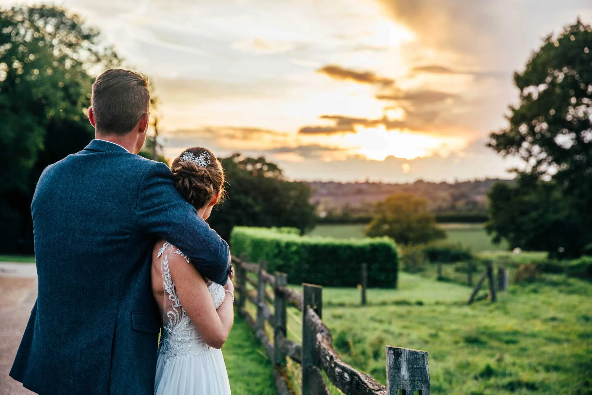 Modern Rustic, Romantic Autumn Wedding at Gaynes Park, Essex. Bride wears Maggie Sottero. Essex Documentary Wedding Photographer.