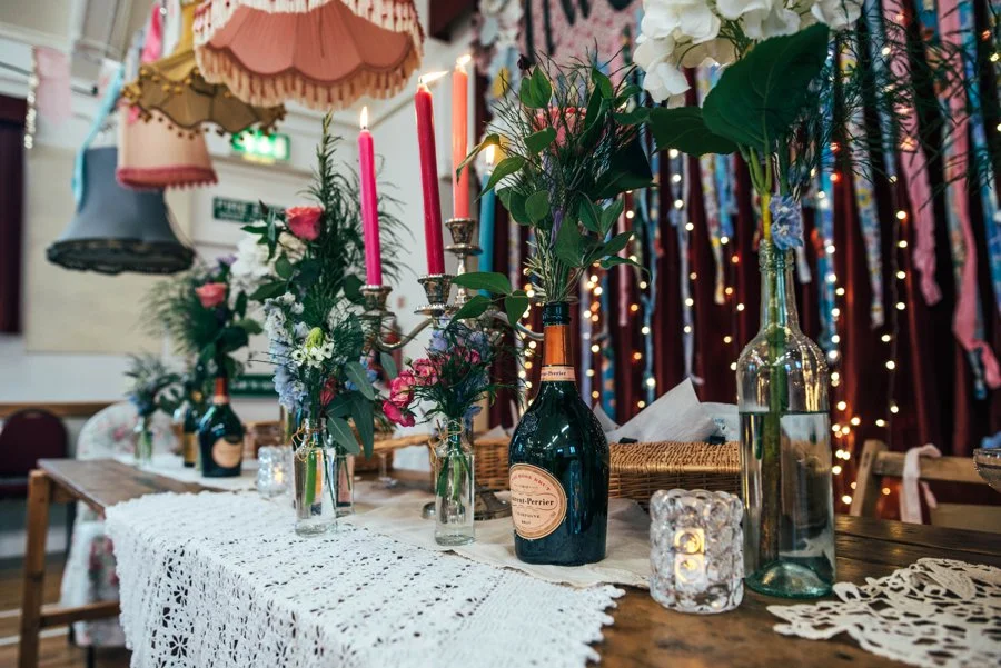 Boho Festival Village Hall Wedding Styling Ideas Essex Documentary Wedding Photographer