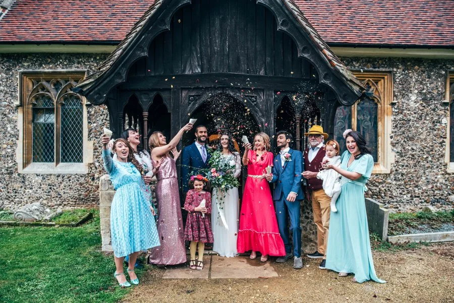 Boho Festival Village Hall Wedding Styling Ideas Essex Documentary Wedding Photographer
