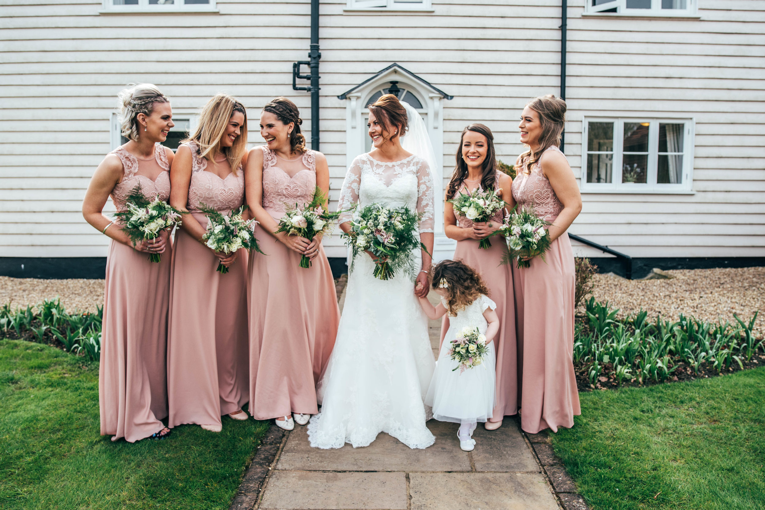 Rustic Blush Pink Spring Wedding with travel inspired table decor at Blake Hall Essex Documentary Wedding Photographer
