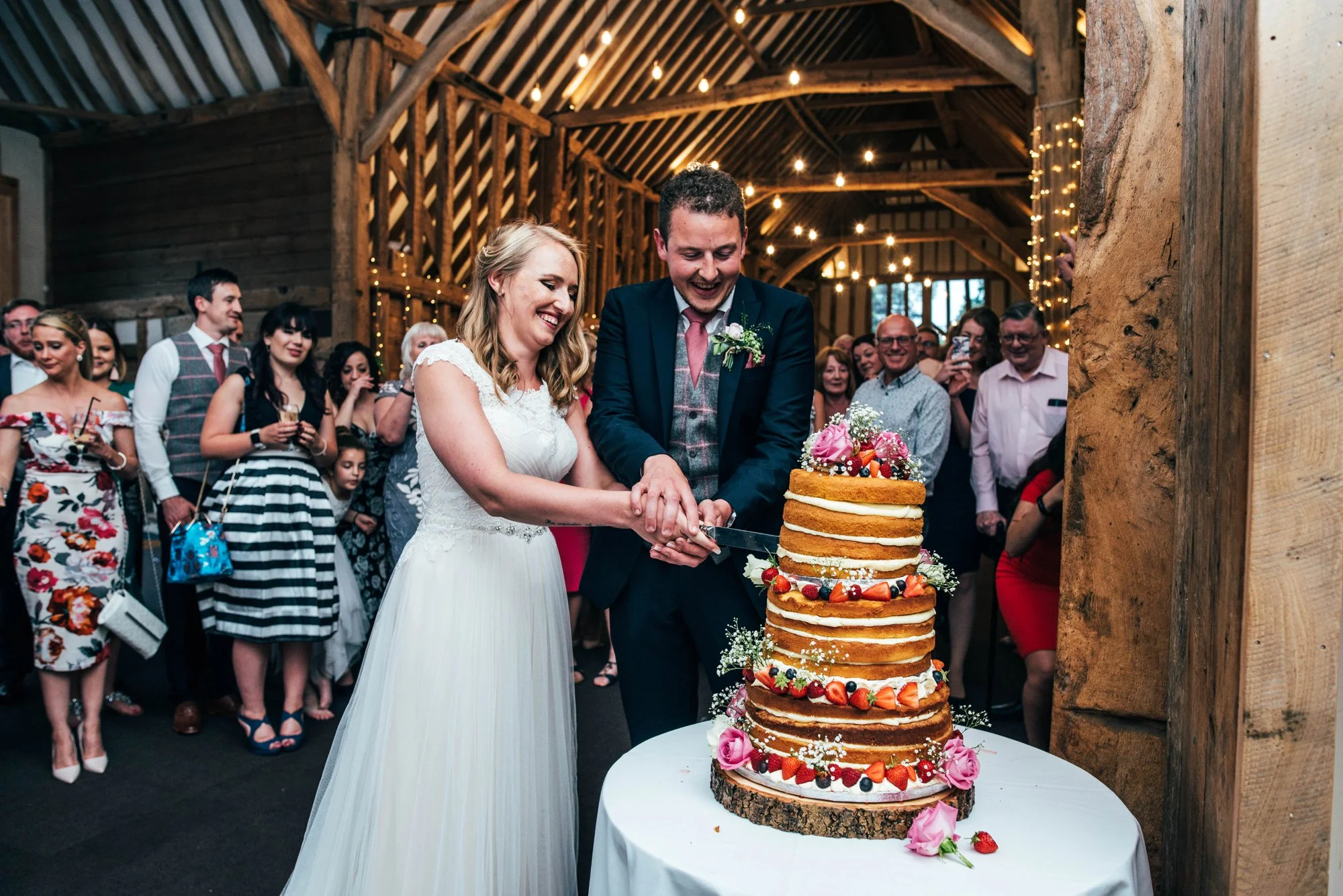 Blush Pink Spring Barn Wedding Blake Hall Essex. Bride wears Maggie Sottero, Essex Documentary Wedding Photographer