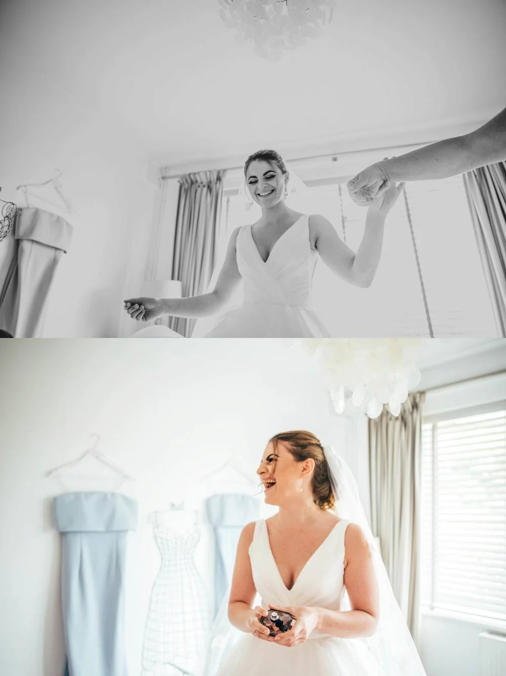 Rustic Summer wedding at Ratsbury Barn with Mini Golf, lawn games, pizza and home-made cake. Bride wears Mori Lee. Essex Documentary Wedding Photographer