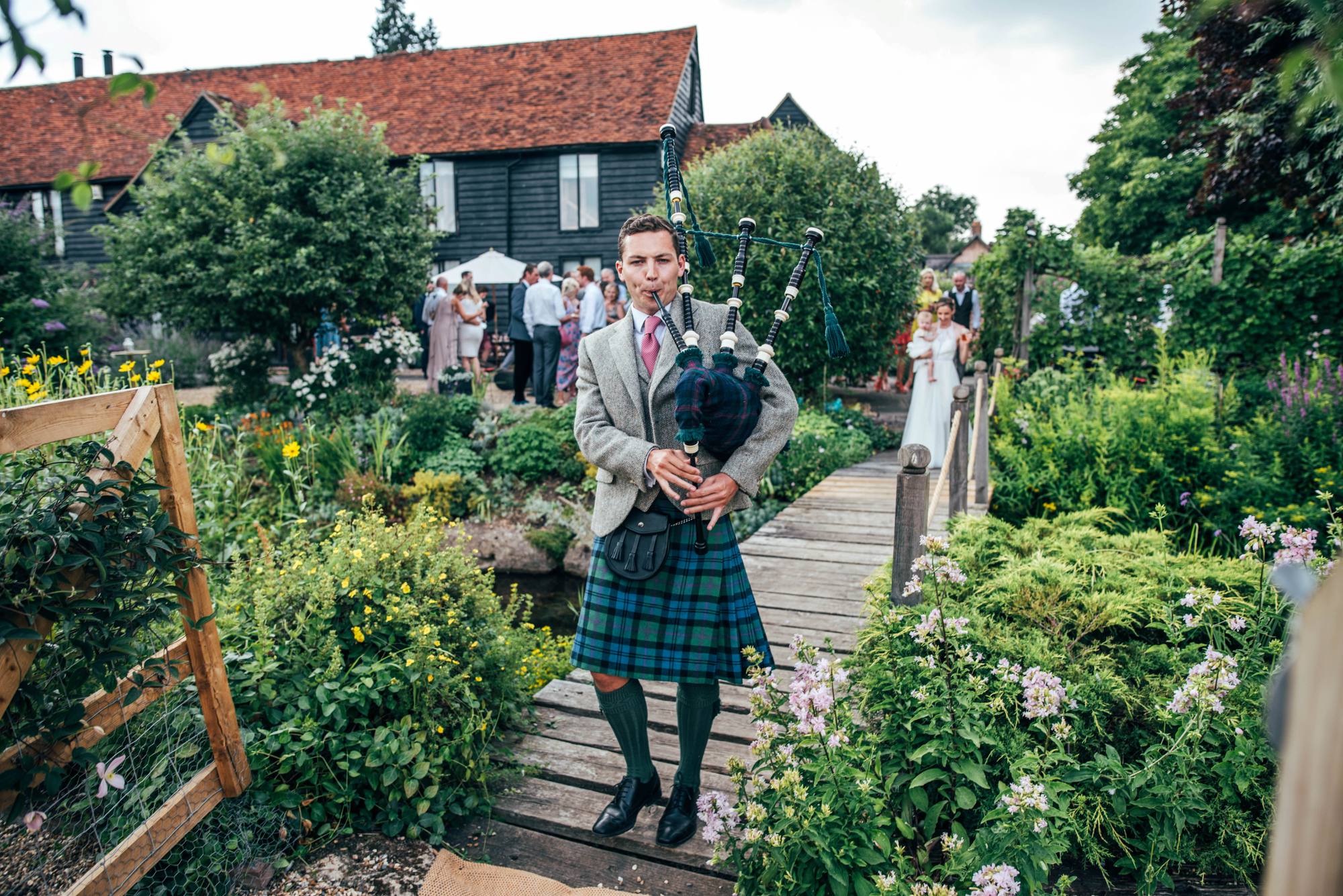Boho, Back Garden Tipi Wedding, Bride wears Willowby by Watters Essex Documentary Wedding Photographer