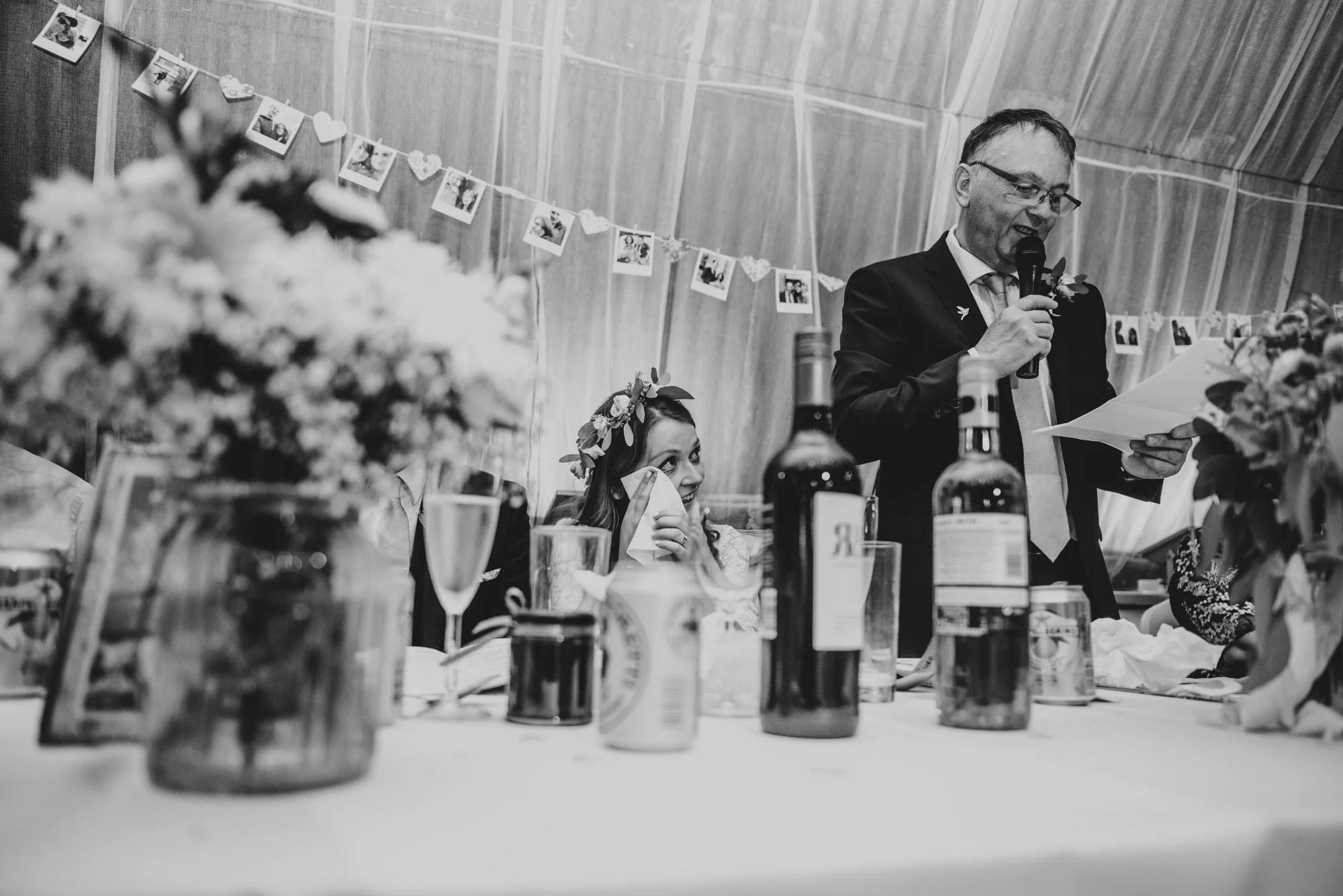 Ely Cathedral with a DIY, Boho Farm Wedding Reception at Bedingham's Farm , Bride wears Willowby by Watters and a Flower Crown. Essex Documentary Wedding Photographer.