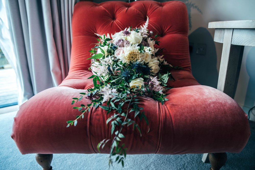 Rustic Autumn Muted Blues &amp; Pinks at The Barn Weddings Great Tey, Chappel Viaduct. Essex Documentary Wedding Photographer