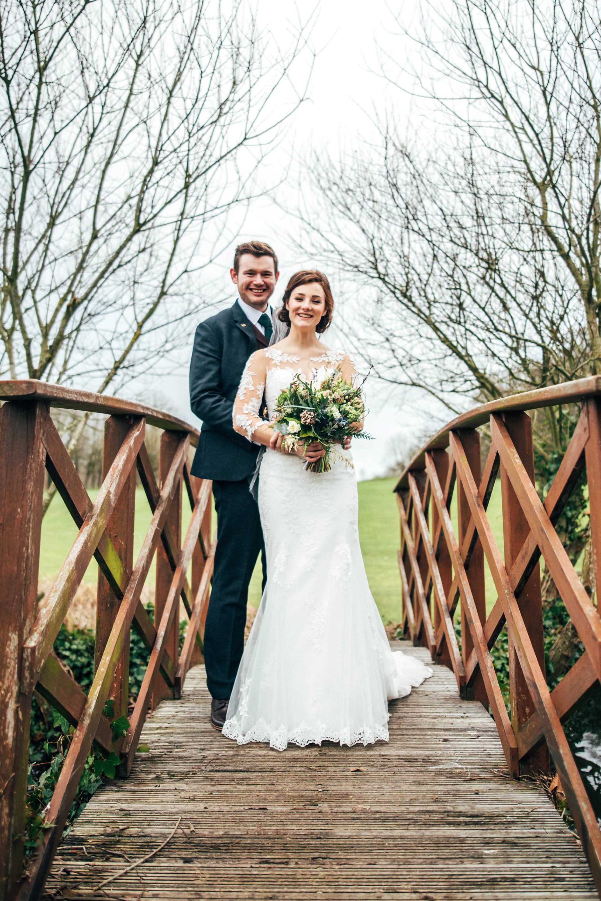 Winter Wedding with Hunter Green and Navy Blues, Bride &amp; Groom include their cat! Essex Documentary Wedding Photographer