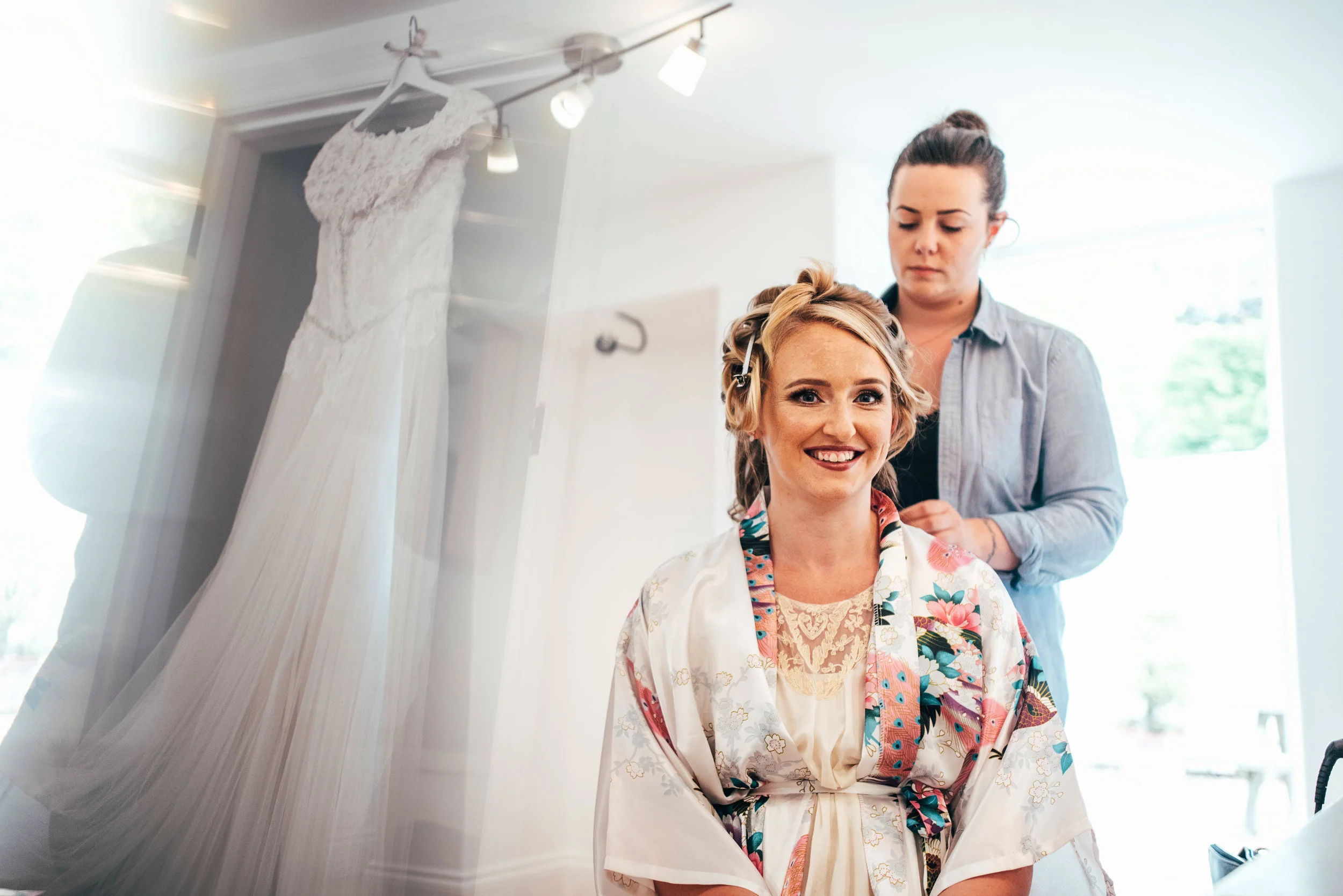 Bridal Prep at Blake Hall Ongar Essex Documentary Wedding Photographer