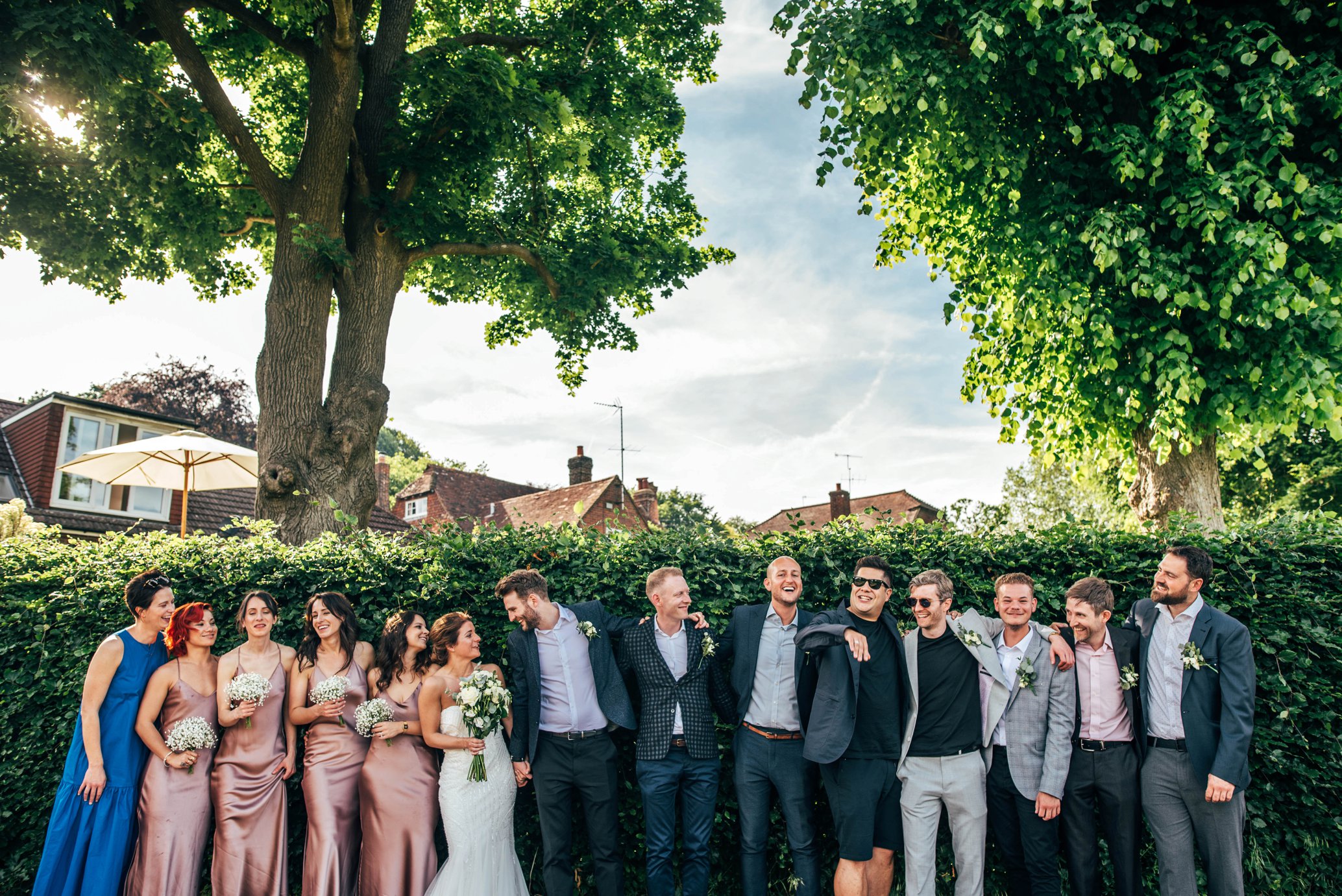 DIY Village Hall Wedding Whites and Greens with Festoons. CharterHouse School Godalming &amp; Chichester Hall Witley Essex Documentary Wedding Photographer