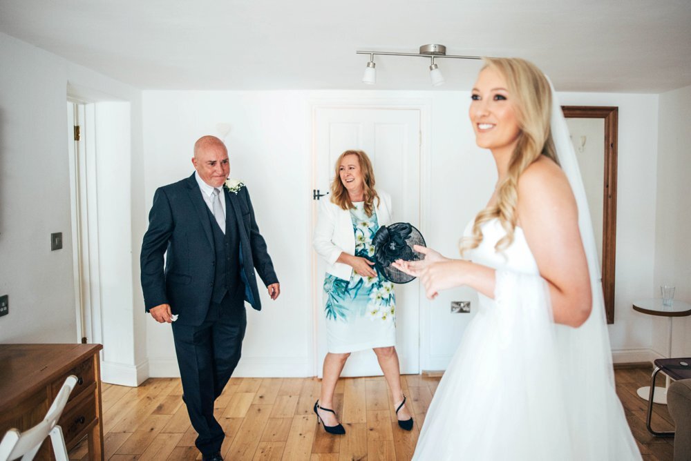 Romantic Barn Wedding with Marble and Gold leaf Wedding Cake at Blake Hall, Ongar. Essex Documentary Wedding Photographer