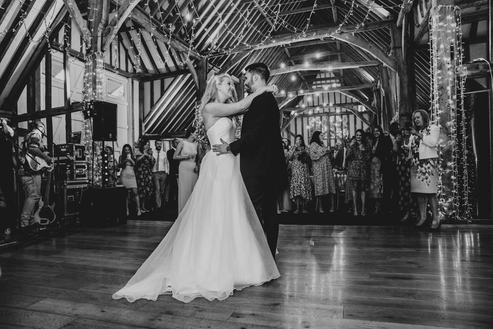 Romantic Barn Wedding with Marble and Gold leaf Wedding Cake at Blake Hall, Ongar. Essex Documentary Wedding Photographer