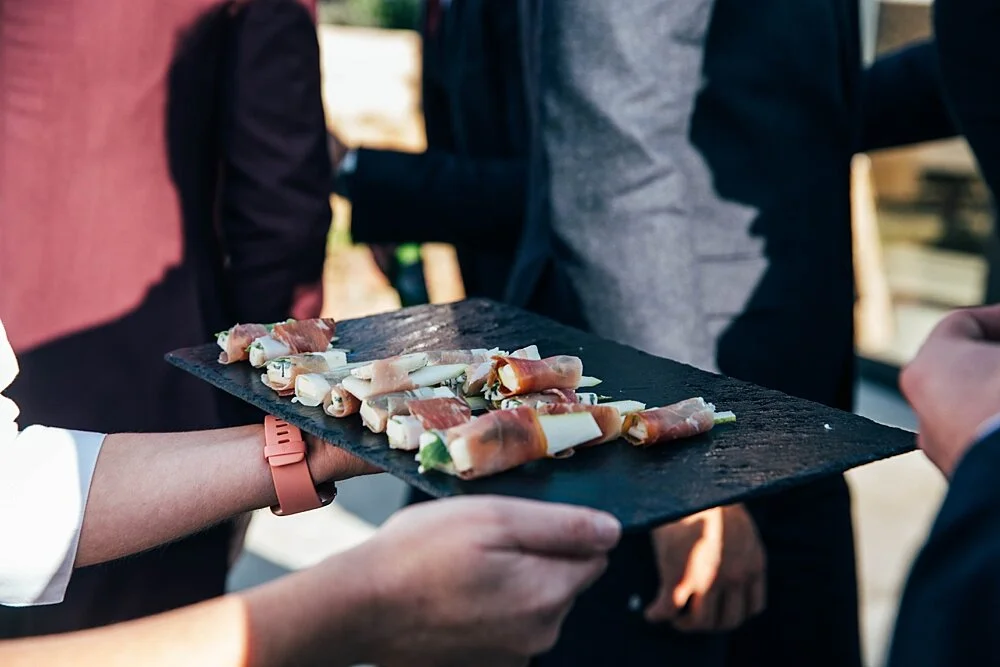 Autumn reds at The Barns at Lodge Farm with pet doggies, Irish folk music, cheesecake & budgie smugglers. Bride wears Rosa Clara & Valentino. Essex Documentary Wedding Photographer