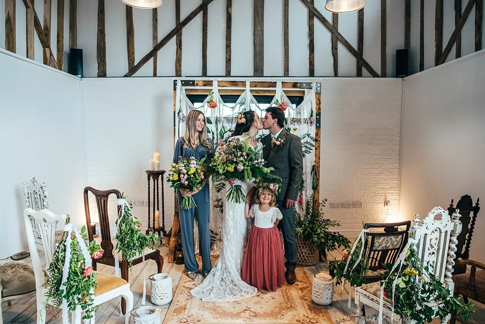 Micro Wedding, Minimony, Intimate Wedding ideas and inspiration. Essex Wedding Photographer at Haresfield.