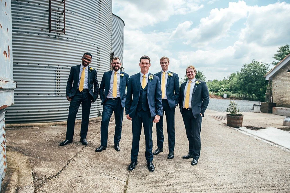 Summer brights for intimate farm wedding The Barns at Lodge Farm Essex Documentary Wedding Photographer