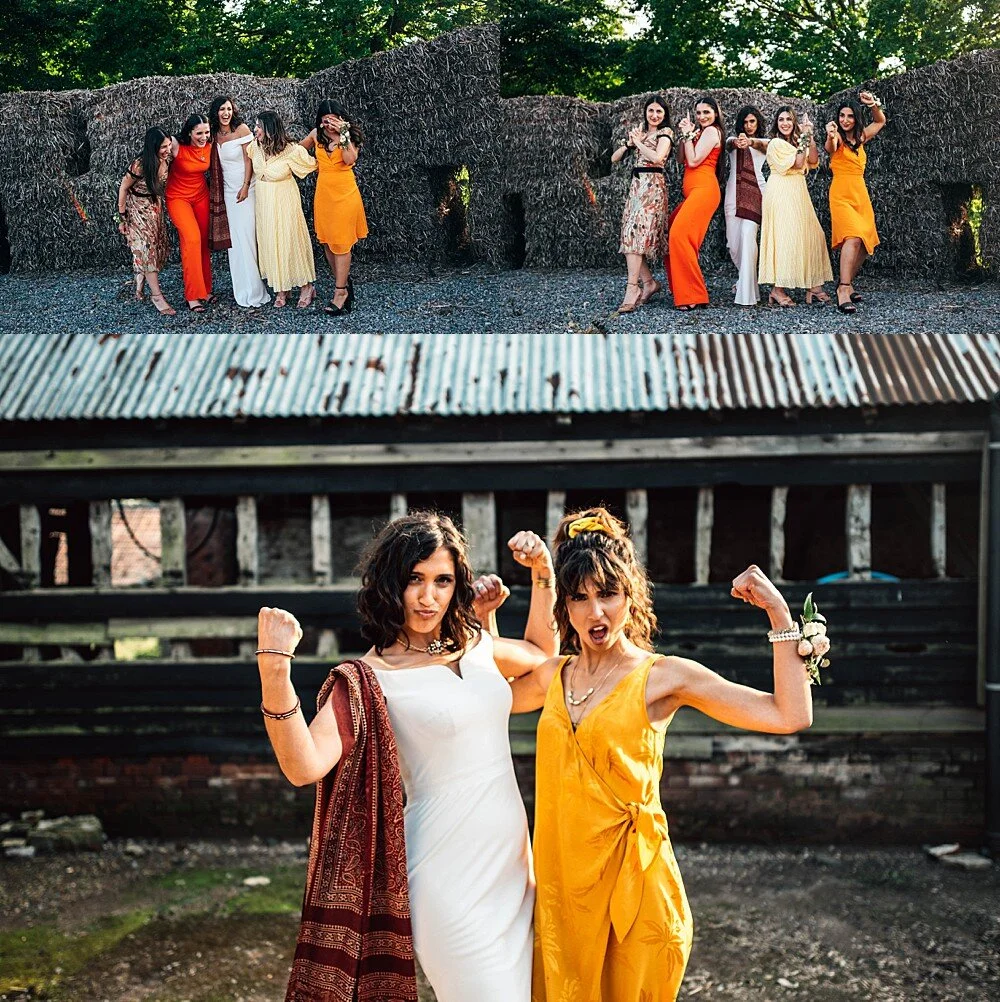 Summer brights for intimate farm wedding The Barns at Lodge Farm Essex Documentary Wedding Photographer