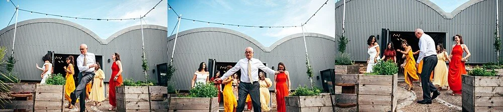 Summer brights for intimate farm wedding The Barns at Lodge Farm Essex Documentary Wedding Photographer