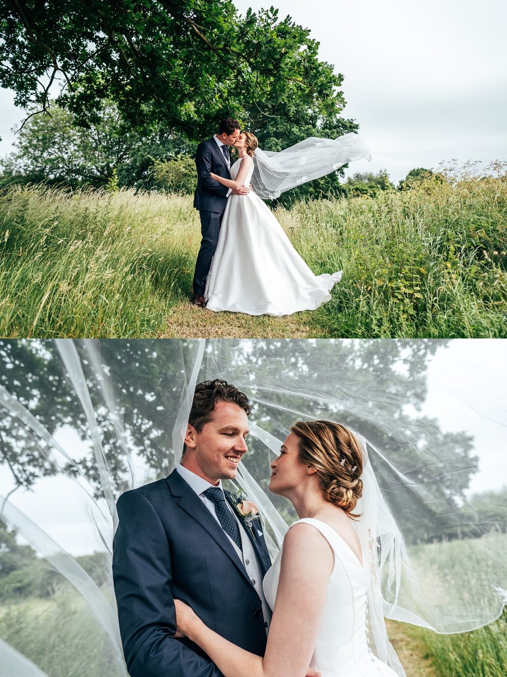 A DIY, at home, English country garden wedding with pretty pastels &amp; summer rain. Essex's Best Relaxed, Documentary Wedding Photographer