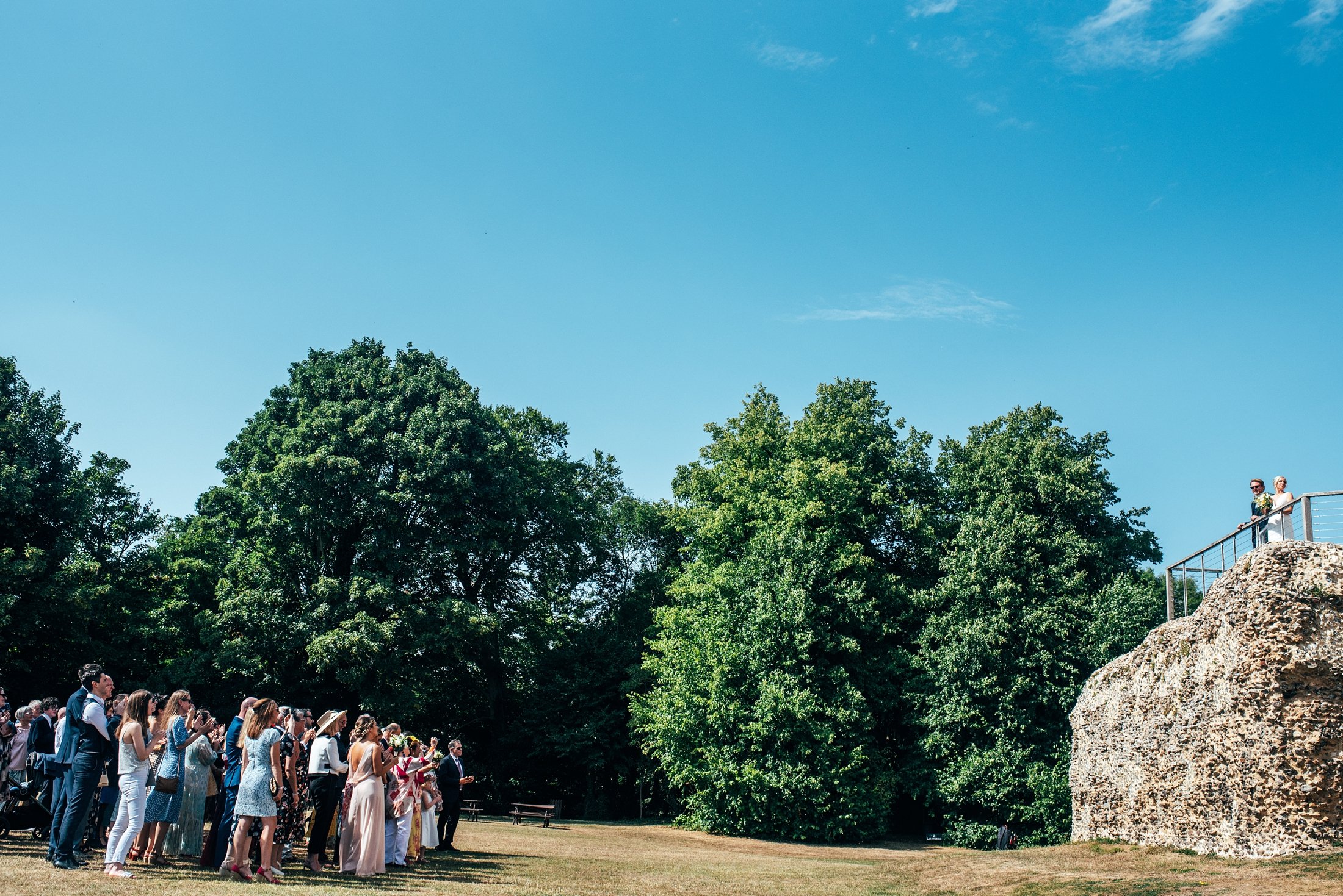 Classic elegance for this Summer wedding in Hedingham Castle. Best Essex documentary wedding photographer