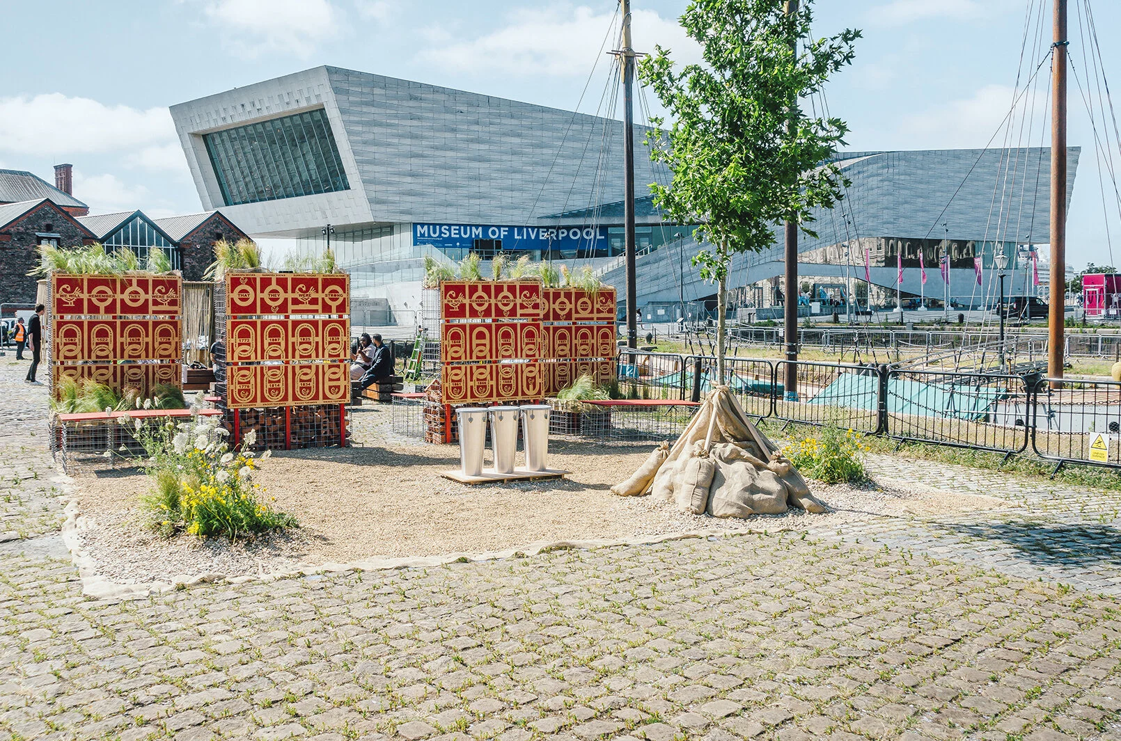 Sankofa Docks: a Pop-up Vision for Liverpool’s Maritime Waterfront Contest