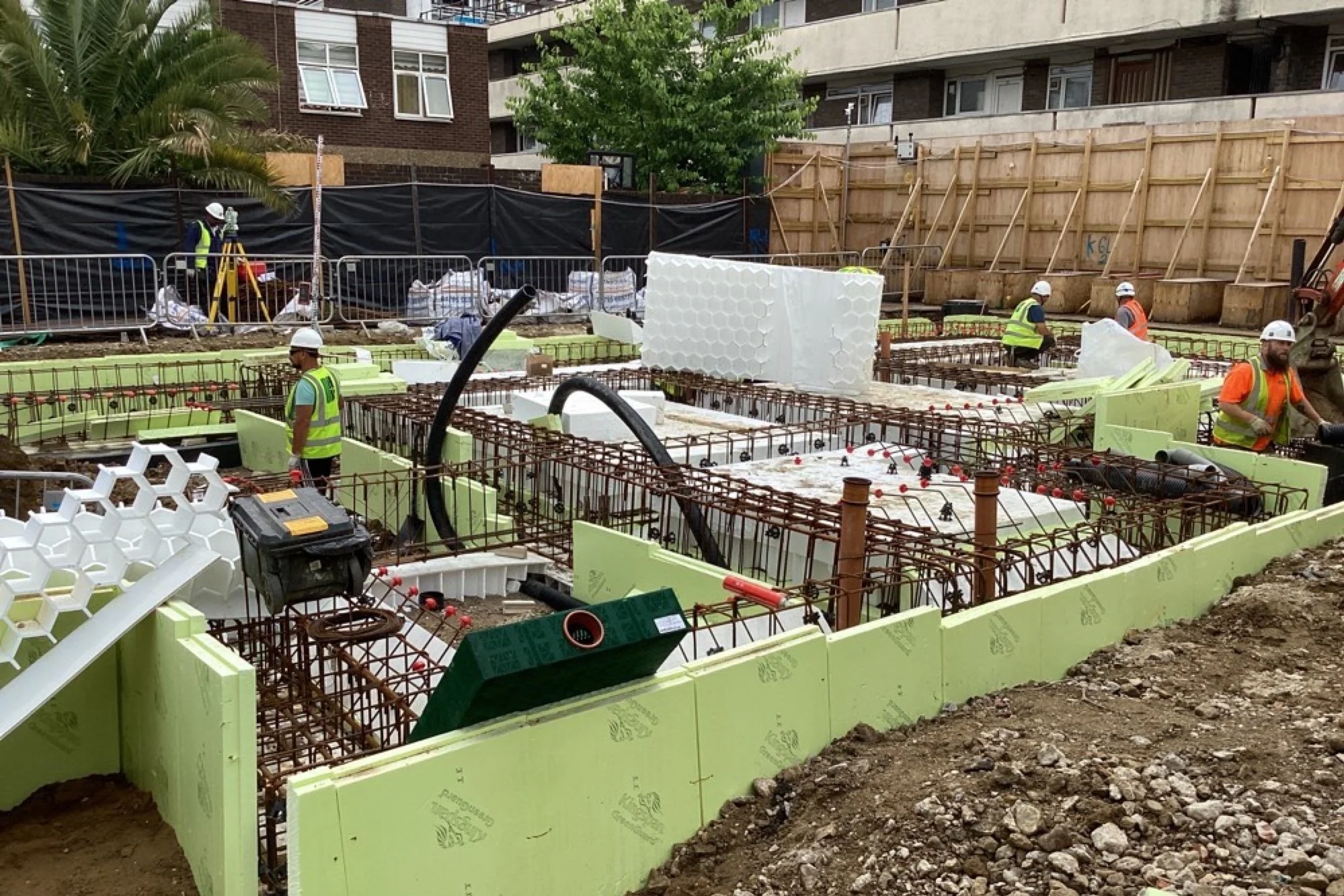 Breaking ground on the Tustin Estate