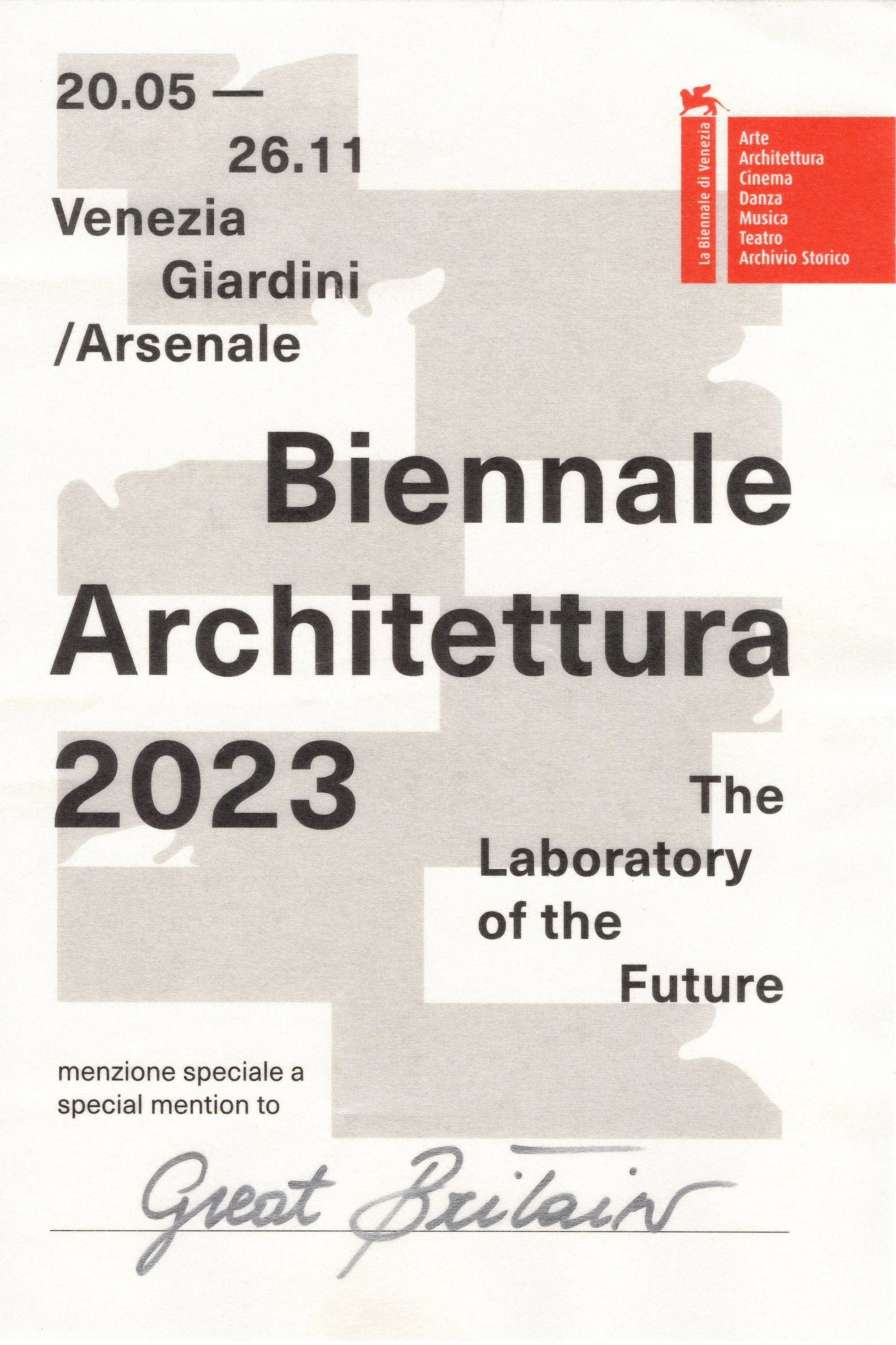 ‘Dancing Before the Moon’ awarded a special mention at La Biennale