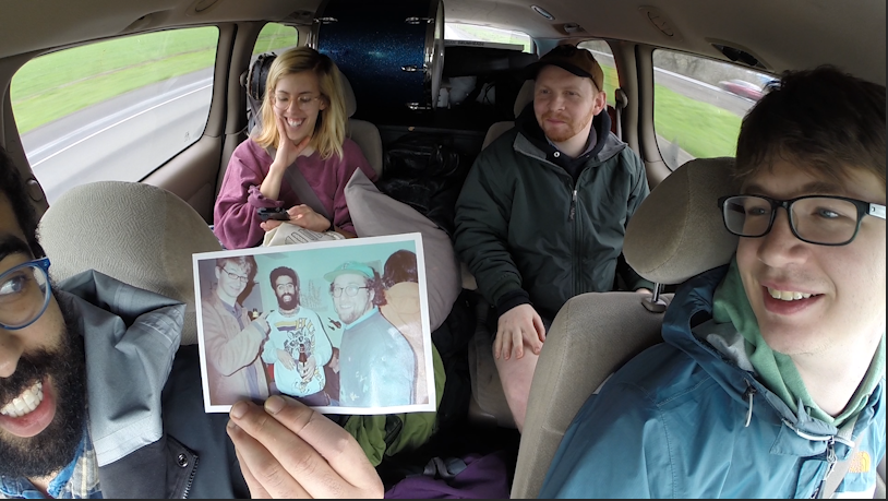 I mounted a GoPro inside my band's van while we toured to SXSW. Short documentary to come...