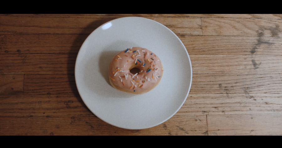Screenshot from music video "Angel O" by Neighbors, February 2016