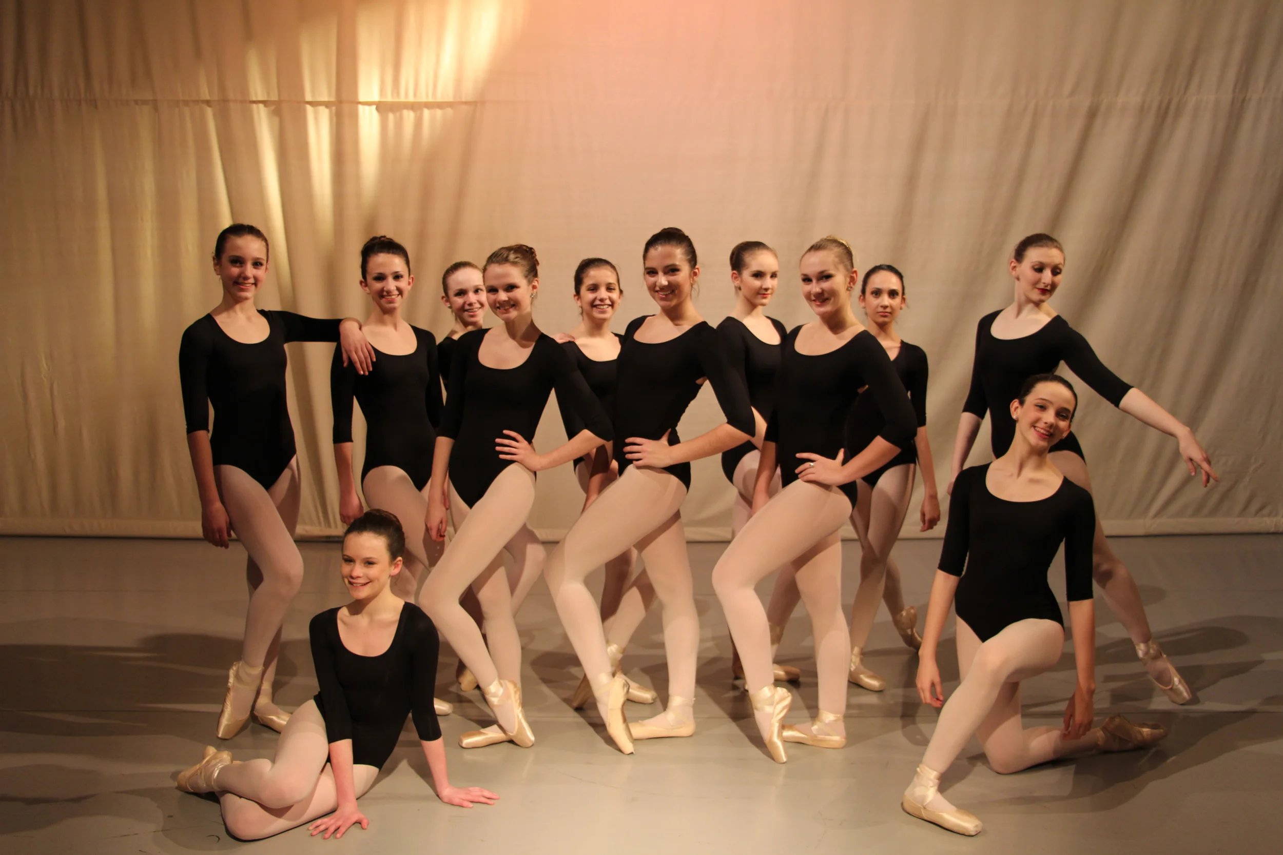 Students of DanceWest Ballet Company
