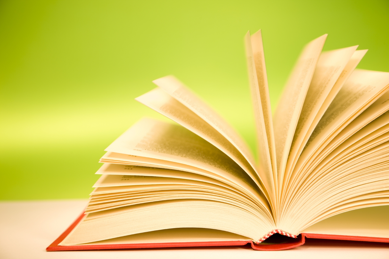 Picture of an Open Book