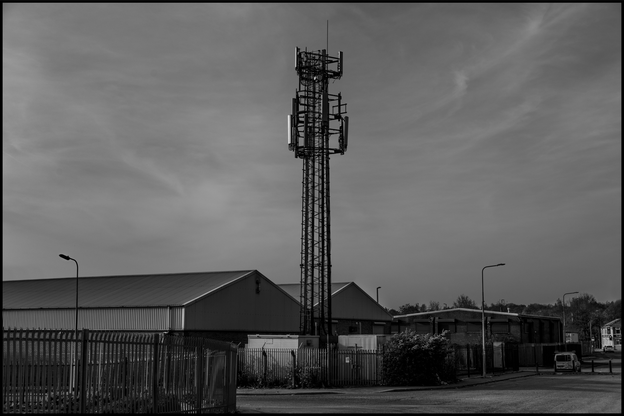 20 April 2019 - Phone mast, Manchester UK