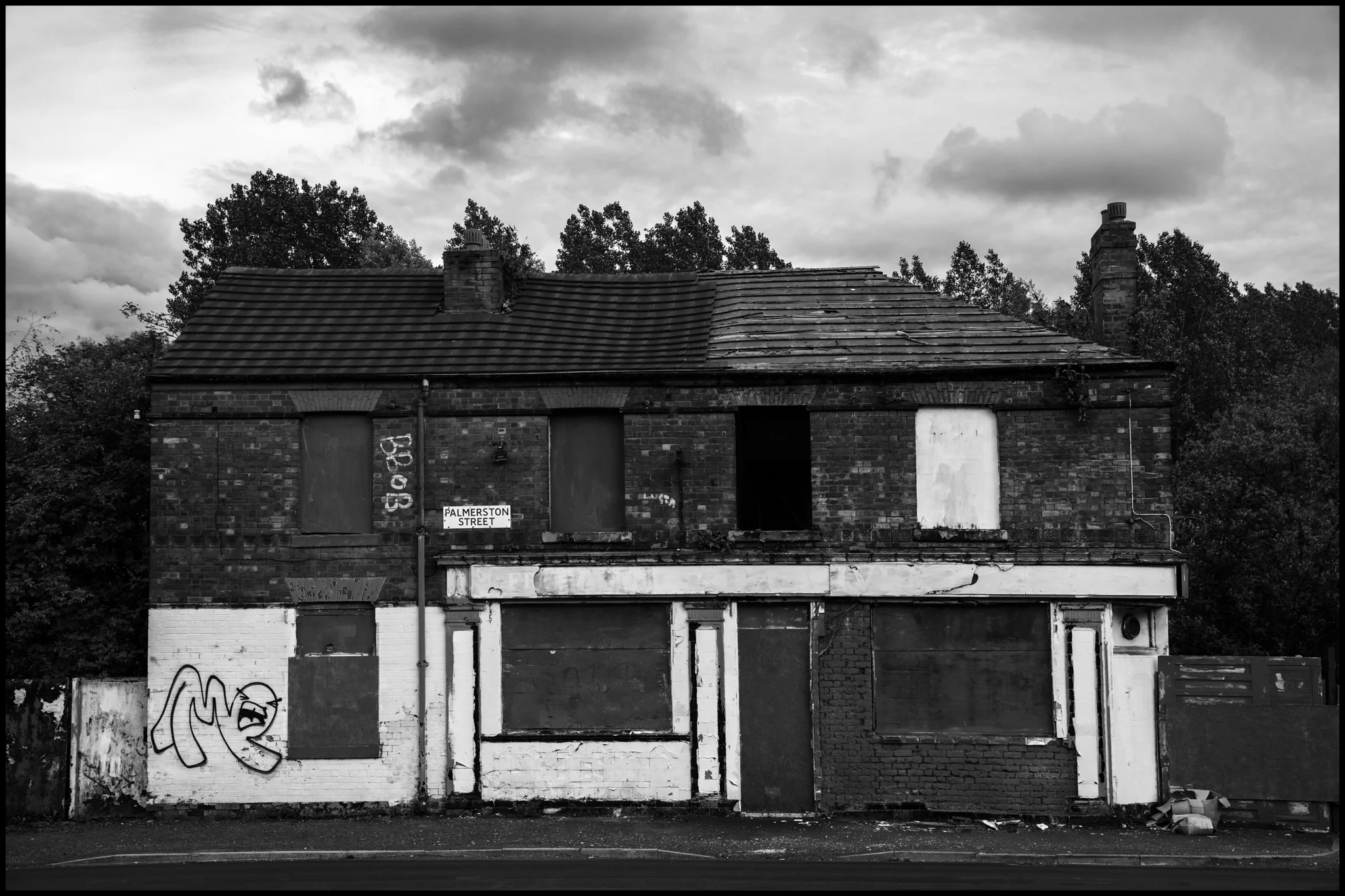 16 May 2019 - House on Palmerston street, Manchester UK