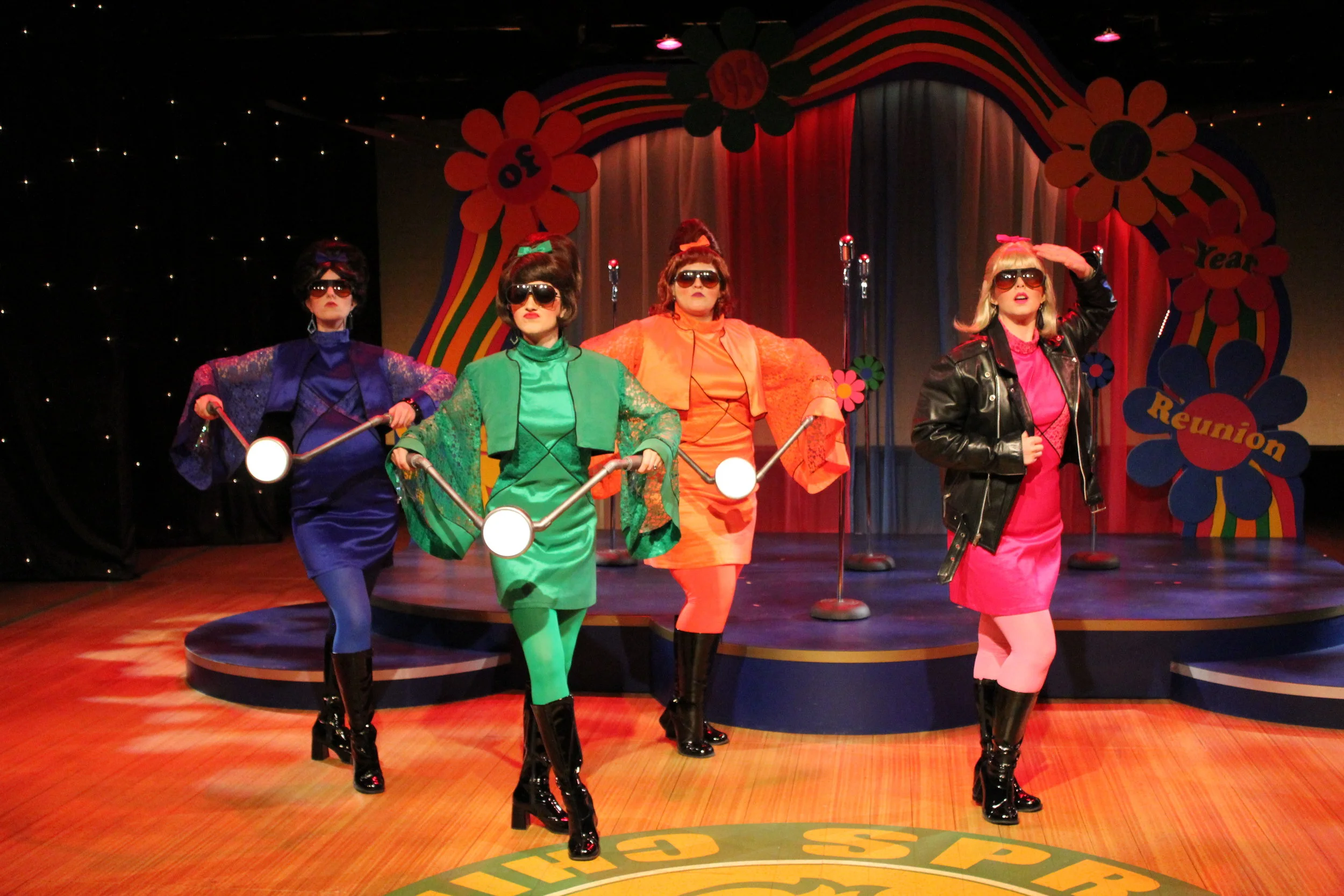  "...the impact of their excellent work is most evident in "Leader of the Pack." In that same number, properties designer Joe Dotts crafted a prop so inventive, you may find yourself buying tap lights for your next Halloween costume." -Syracuse.com  