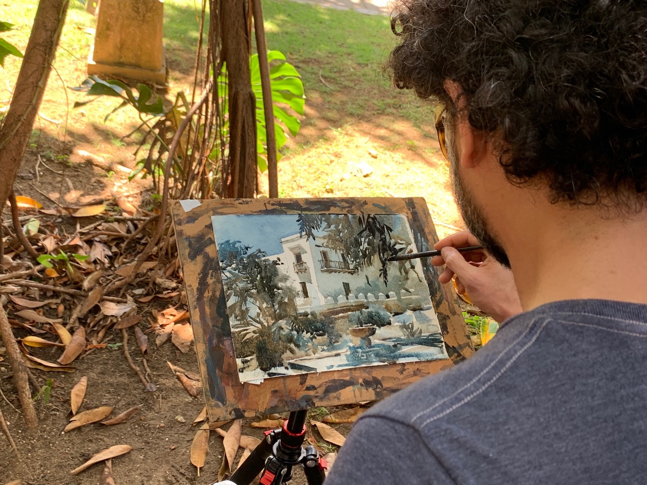 WORKSHOP: INTRO TO WATERCOLOR TECHNIQUES INSTRUCTOR: MARCELO DALDOCE July 25-28, 2019 10:00am-4:00 $450