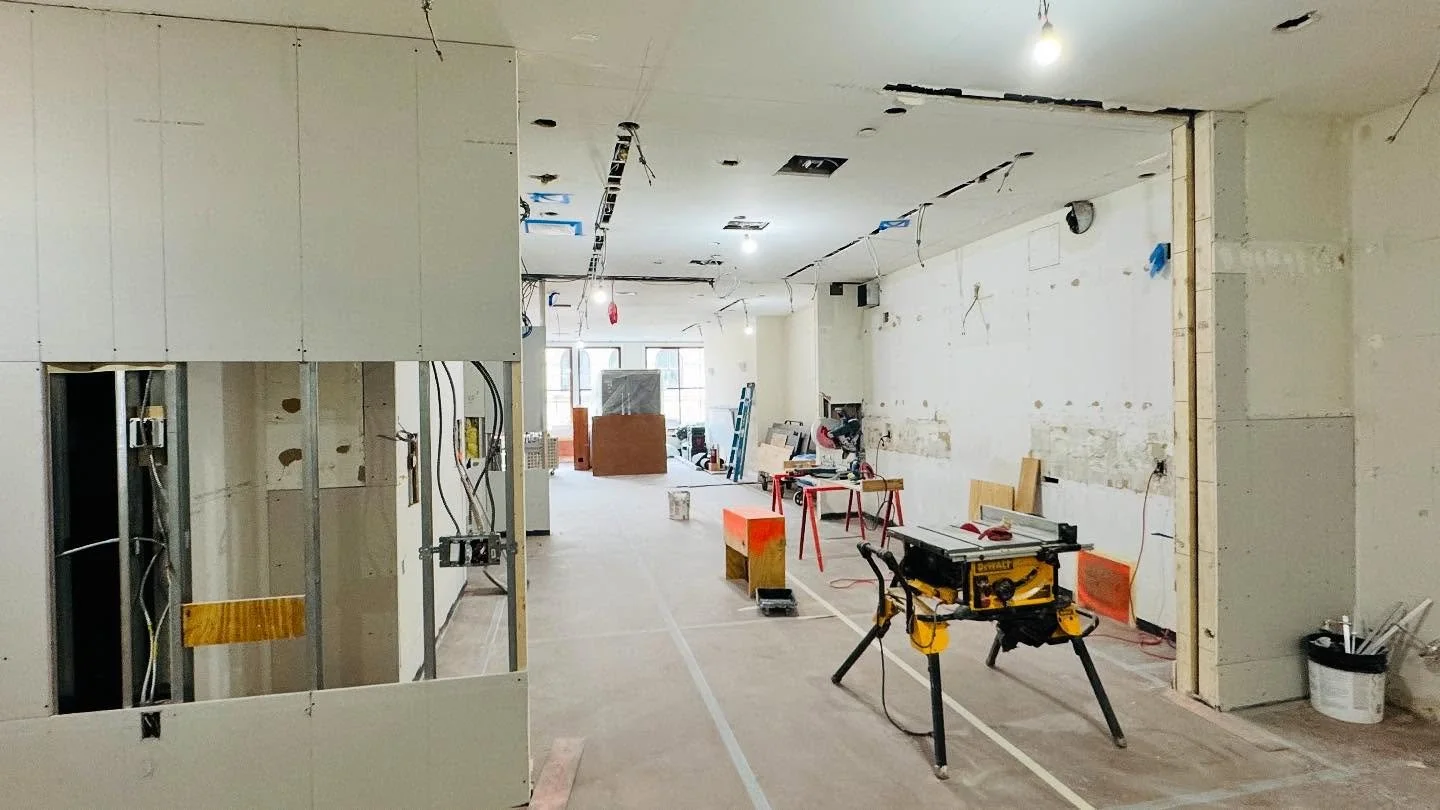 You have to tear things up sometimes to make the #magichappen #rodriguezstudioarch #construction #design #manhattan #nycloft #tribeca #classic #luxe #design #interior #workinprogress #staytuned #construction #process #details #interiors #interiorarch