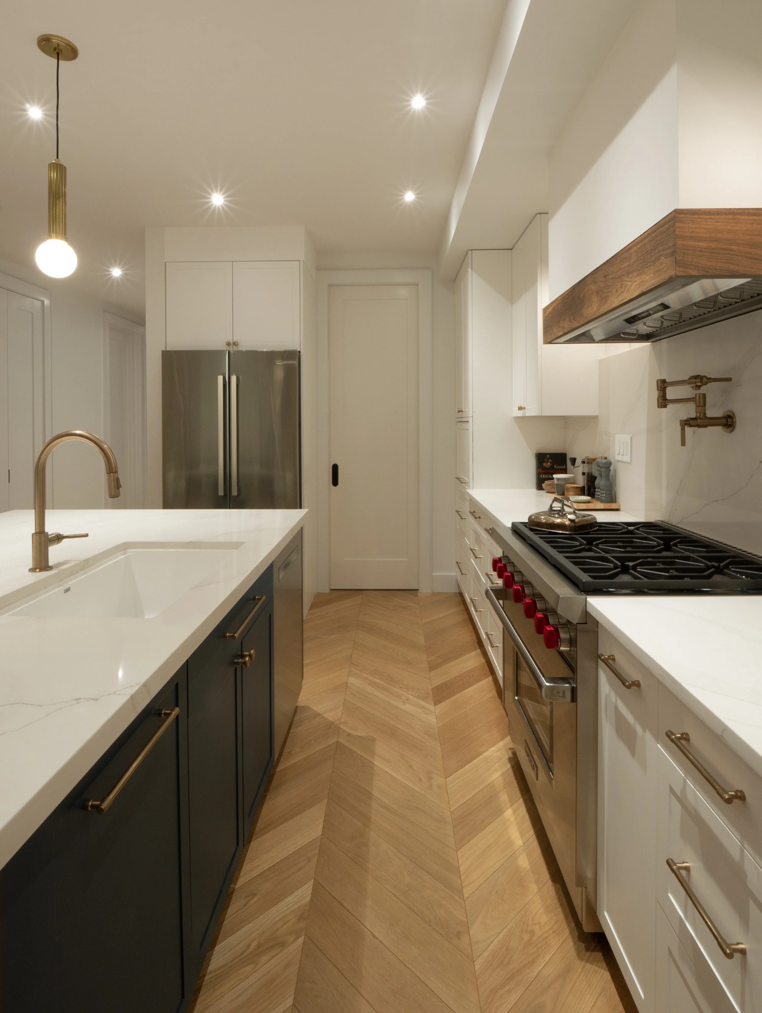 Kitchen pantry doors