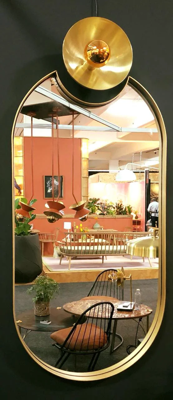 Nesting mirror and light - R8 250