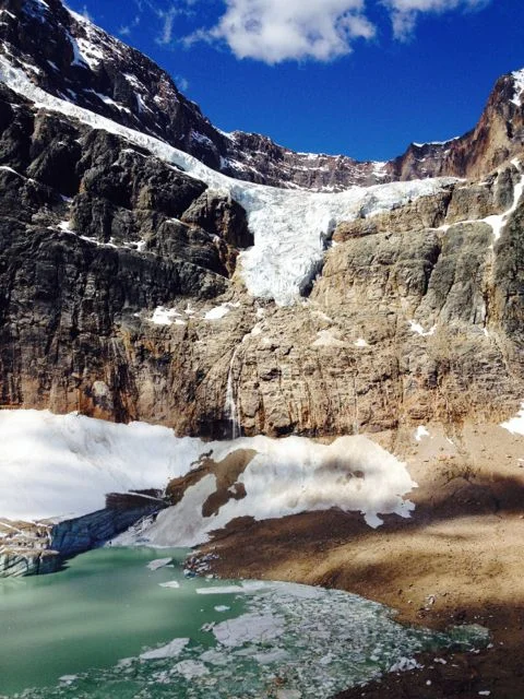 Angel Glacier from the Meadows trail