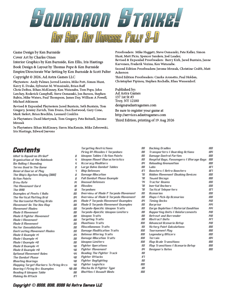 Squadron Strike: 3e: Rulebook (PDF)