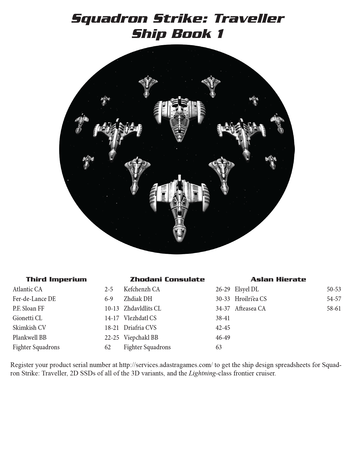 Squadron Strike!: Traveller Ship Book 1