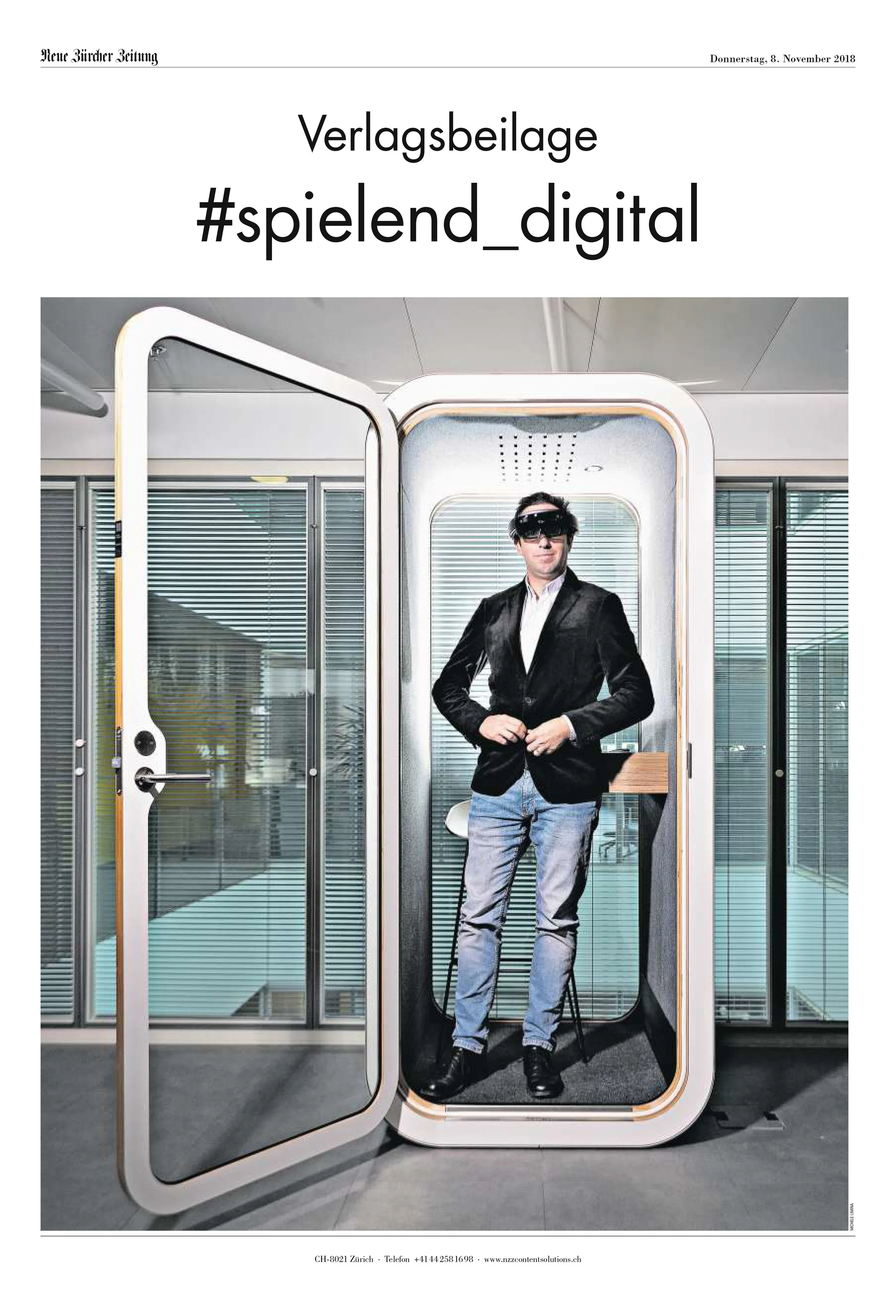 NZZ - Verlagsbeilage Swisscom