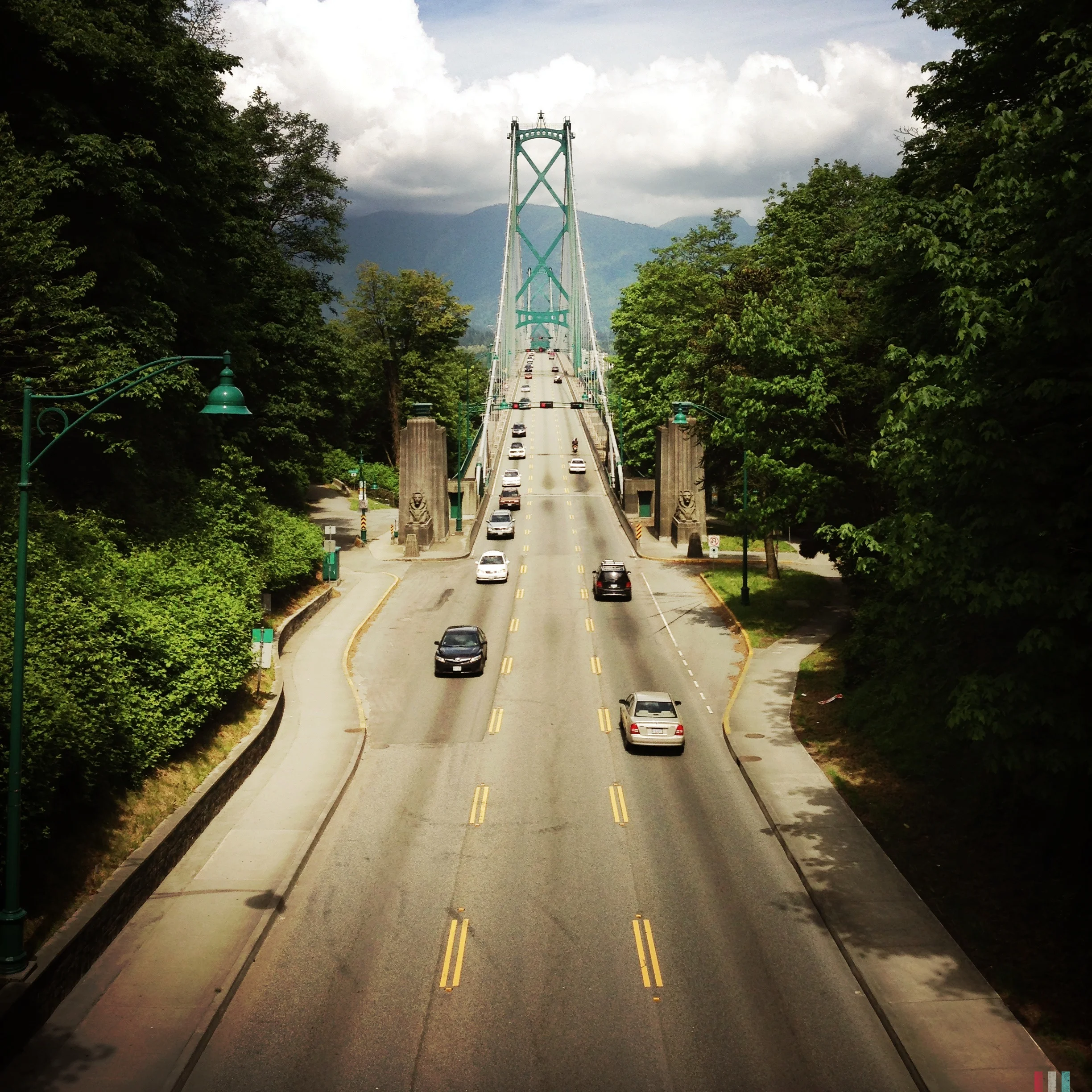 vancouver, lions gate bridge