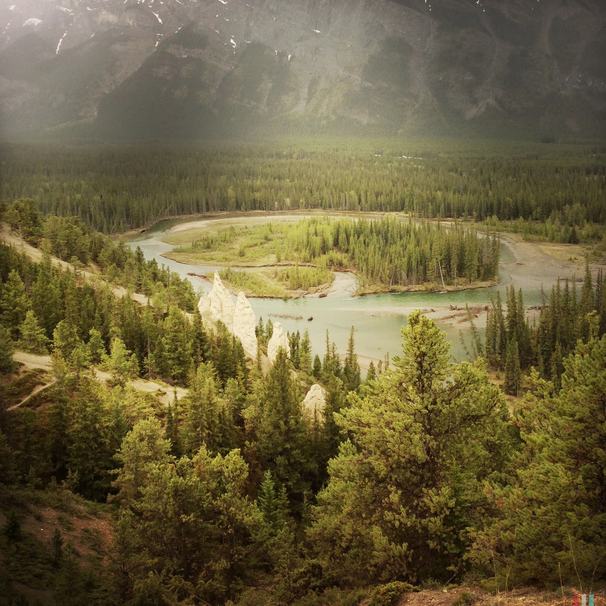hoodoos, bow valley