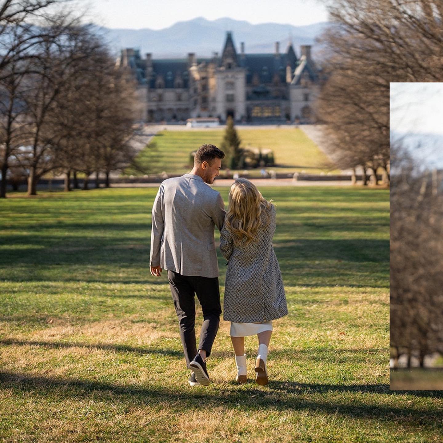 Chad&rsquo;s precision planning turned Kirsten&rsquo;s dream proposal into reality at the Biltmore Estate, a winter wonderland adorned with twinkling lights. From the surprise moment to the heartfelt &lsquo;yes,&rsquo; every detail was flawlessly exe